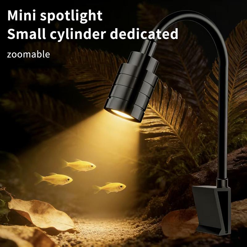 Aquarium Fish Colorful - 3W 남미식 수족관 스포트라이트 3색 LED