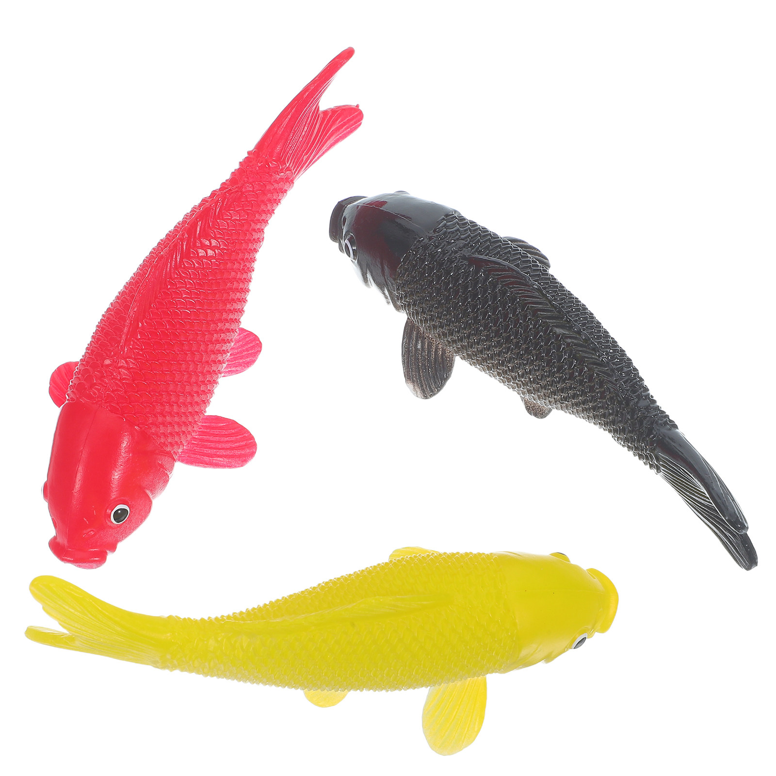 Aquarium Fish Pond - 3pcs 물고기 공예 장난감 현실적인 플라스틱