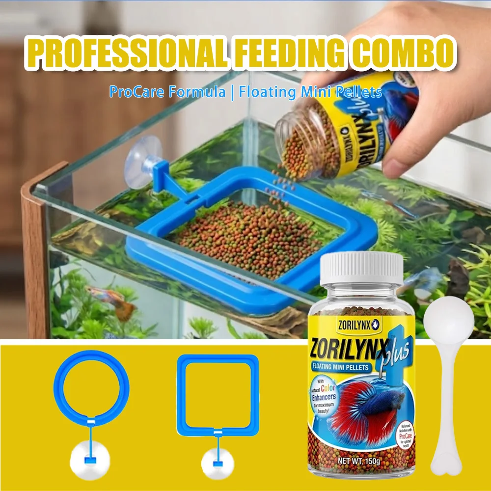 Aquarium Fish Medicine - 베타 물고기 먹이 플로팅 미니 펠릿,