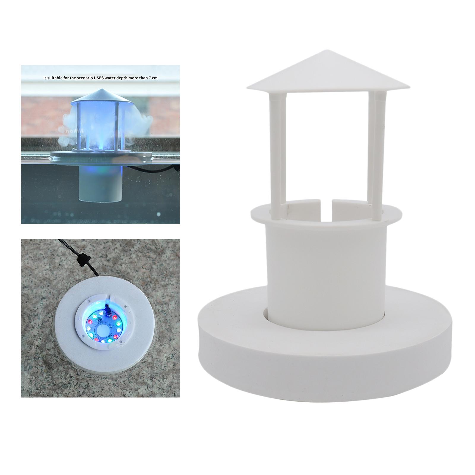 Aquarium Fish Small - 소형 LED 라이트 초음파 플로팅 미스트