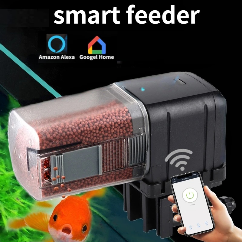 Aquarium Fish Feeder Automatic - 와이파이 어류 급식기 자동 어류 급식기
