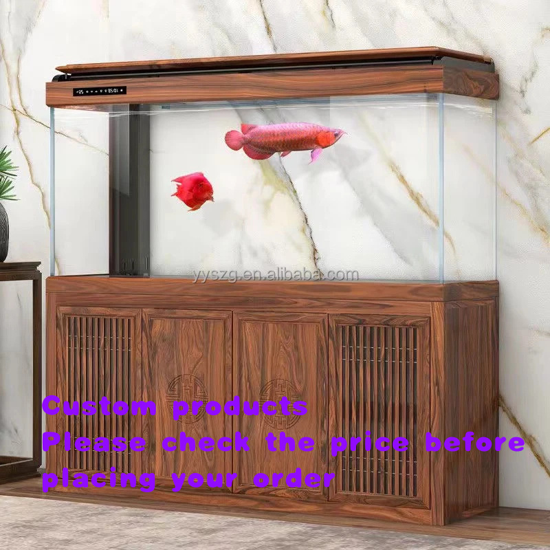 Aquarium Fishes - 맞춤형 상업용 고급 유리 사각형 벽걸이