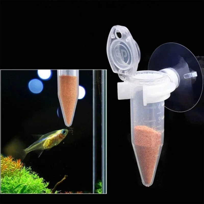 Aquarium Fish Feeder Automatic - 자동 물고기 먹이 공급기 콘 새우