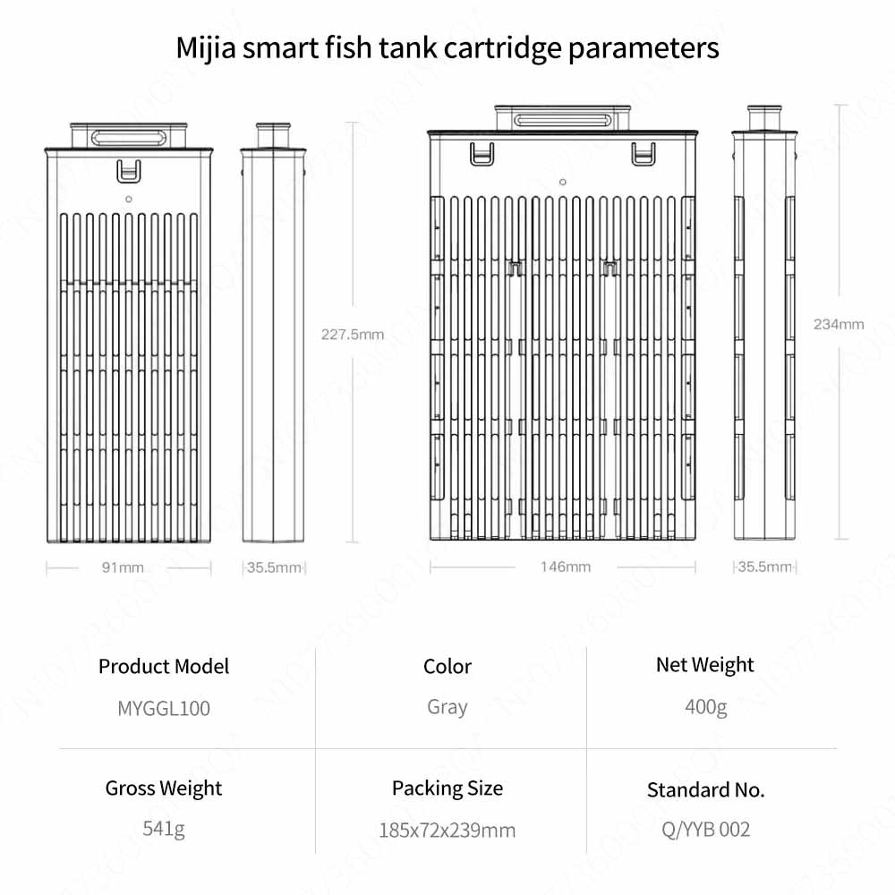 Xiaomi Mi 스마트 어항 필터 요소 생화학 물리  - Aquarium Fish Cold Water 리뷰 및 가격