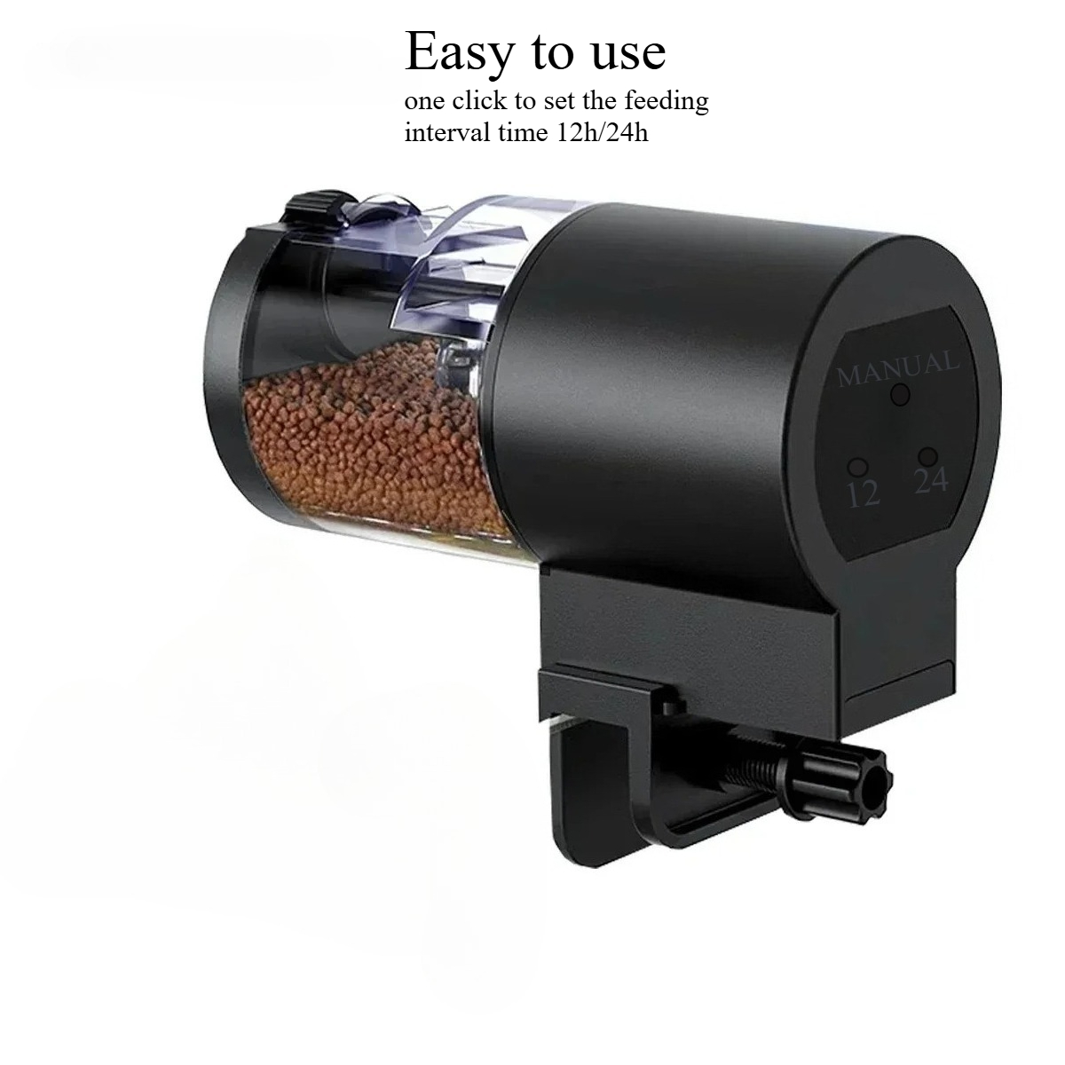 자동 물고기 급식기 100ML 용량 배터리 작동식 프로 - Aquarium Fish Feeder Automatic 리뷰 및 가격