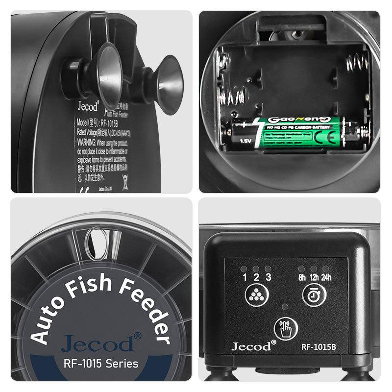 제바오 신형 자동 먹이 공급기 RF-1015 디지털 타 - Aquarium Fish Feeder Automatic 리뷰 및 가격