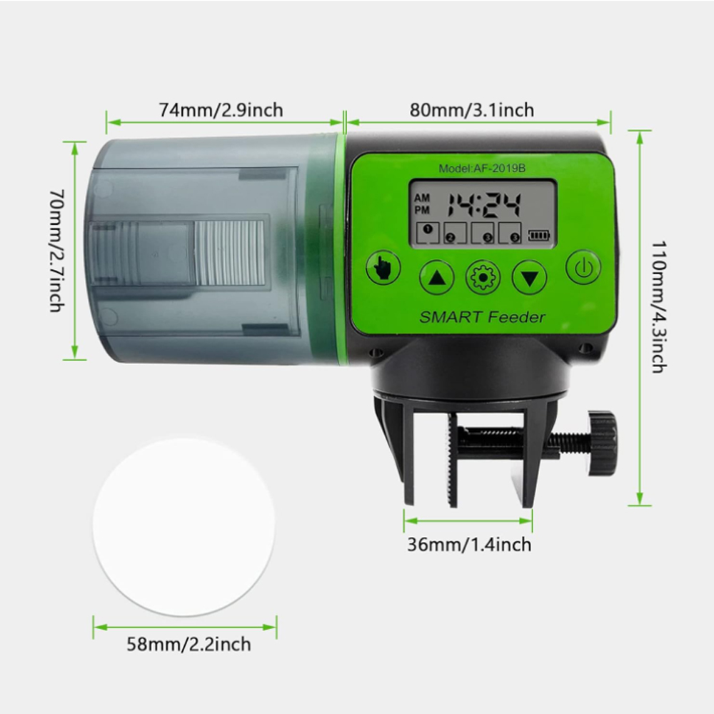자동 물고기 탱크 피더 지능형 타이밍 자동 피더 수족관 - Aquarium Fish Feeder Automatic 리뷰 및 가격