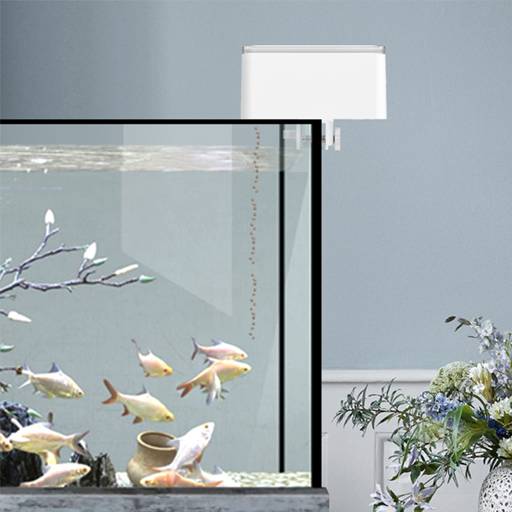 100ML 대용량 물고기 피더 모바일 폰 APP 제어  - Aquarium Fish Feeder Automatic 리뷰 및 가격