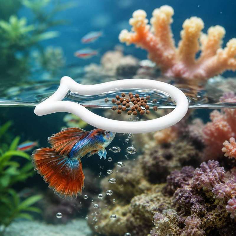 물고기 모양의 부유식 먹이 링, 어항 물고기 사료 집중 - Aquarium Fish Medicine 리뷰 및 가격