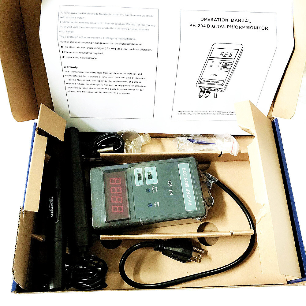PH-204 디지털 PH/ORP 미터, 수족관 어항용  - Aquarium Fish In Online 리뷰 및 가격