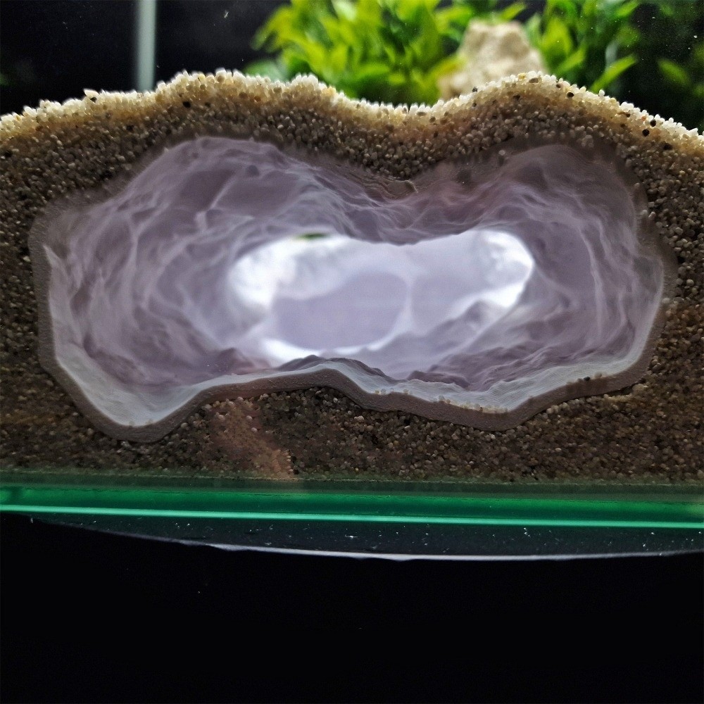 고도로 시뮬레이션된 수족관 어항 자연 3D 프린팅 풍경 - Aquarium Fish Hideout 리뷰 및 가격
