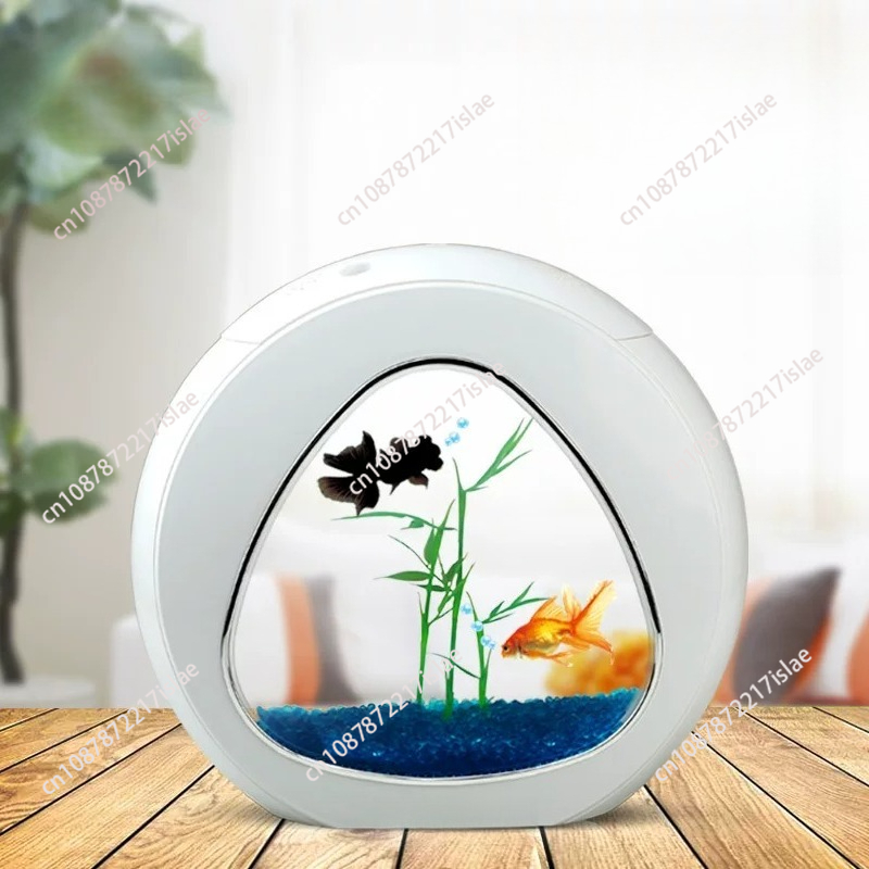 소형 데스크탑 아크릴 어항, 금붕어를 위한 창의적인 생 - Aquarium Fish Small 리뷰 및 가격