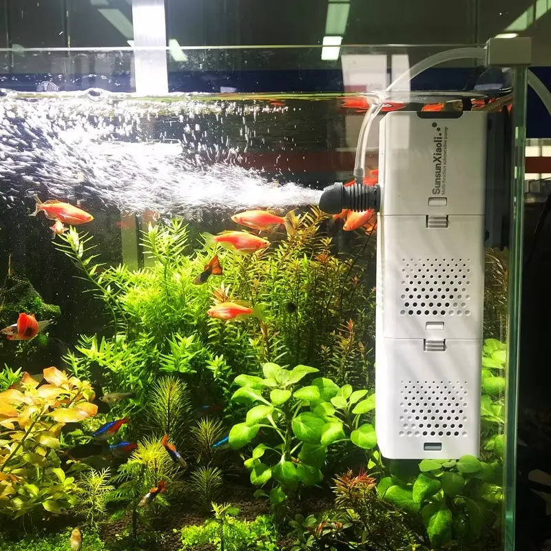 수족관 내부 필터 4 in 1 초저소음 조절 가능 수중 - Aquarium Fish Small 리뷰 및 가격
