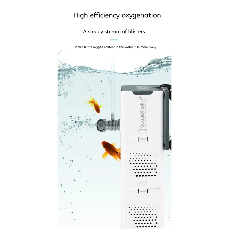 수족관 내부 필터 4 in 1 초저소음 조절 가능 수중 - Aquarium Fish Small 리뷰 및 가격