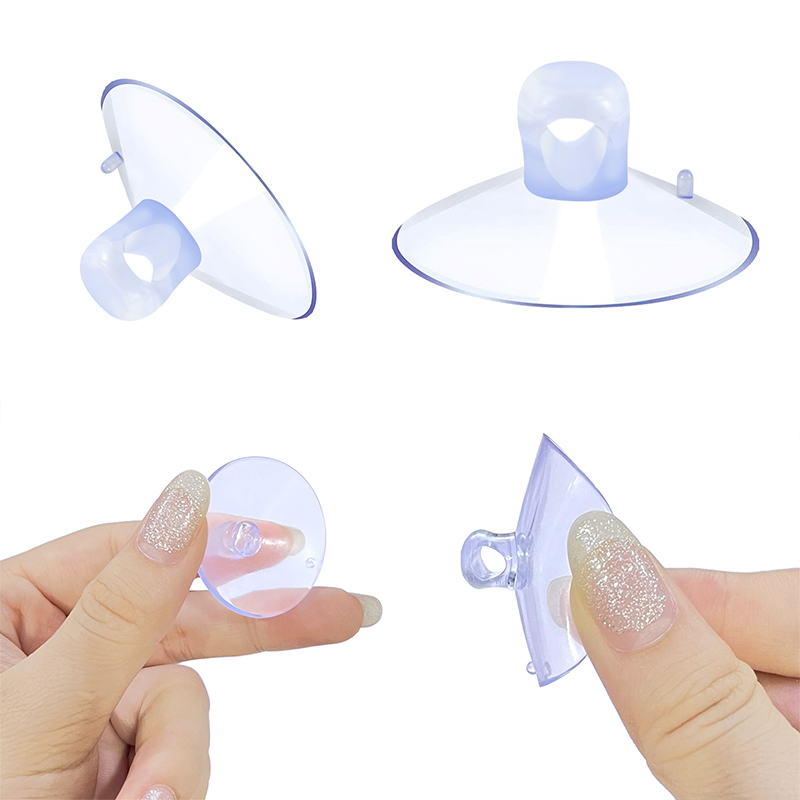 버섯 머리 빨판 PVC 투명 유리 빨판, 구멍 뚫린 투 - Aquarium Fish Gallery 리뷰 및 가격