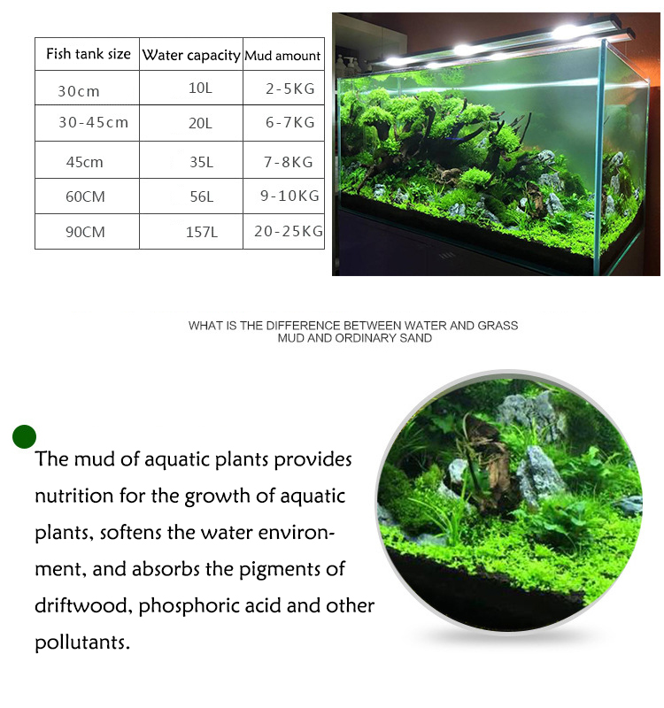 수족관 식물 씨앗 토양 어항 기판 모래 토양 비료 진흙 - Aquarium Fish Gallery 리뷰 및 가격