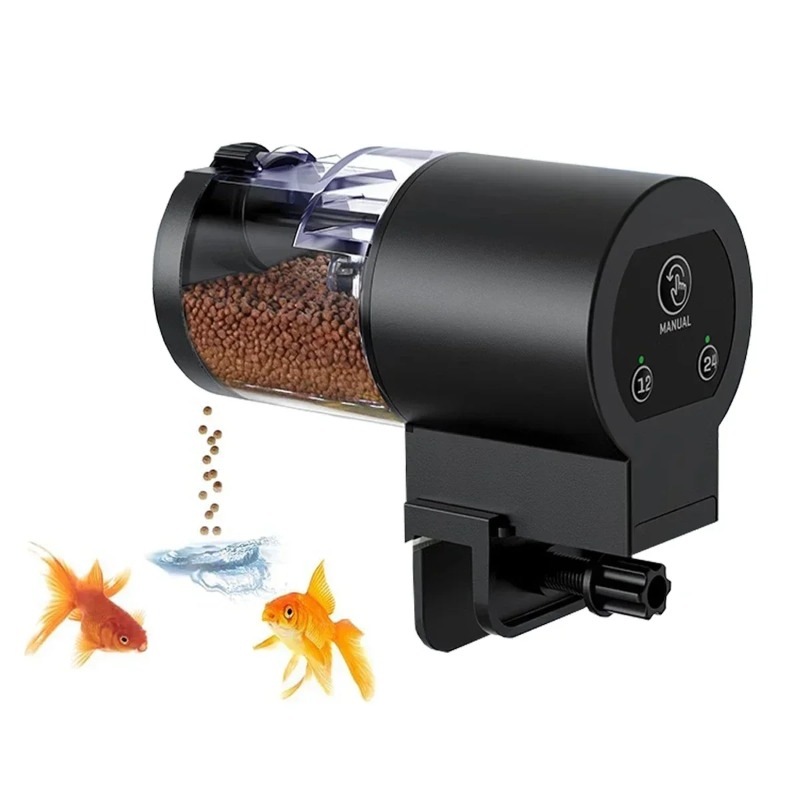 100ml 디지털 자동 물고기 급식기, 타이머 프로그래 - Aquarium Fish Feeder Automatic 리뷰 및 가격