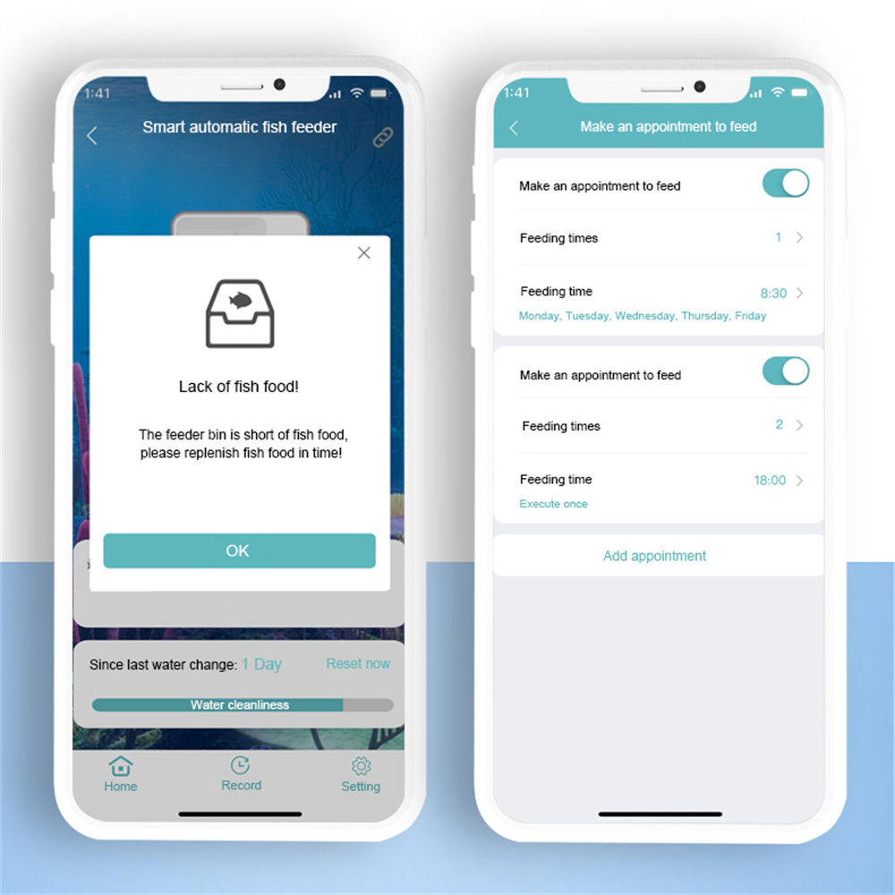 WiFi 스마트 자동 급식기 어항 금붕어 타이밍 급식기 - Aquarium Fish Feeder Automatic 리뷰 및 가격
