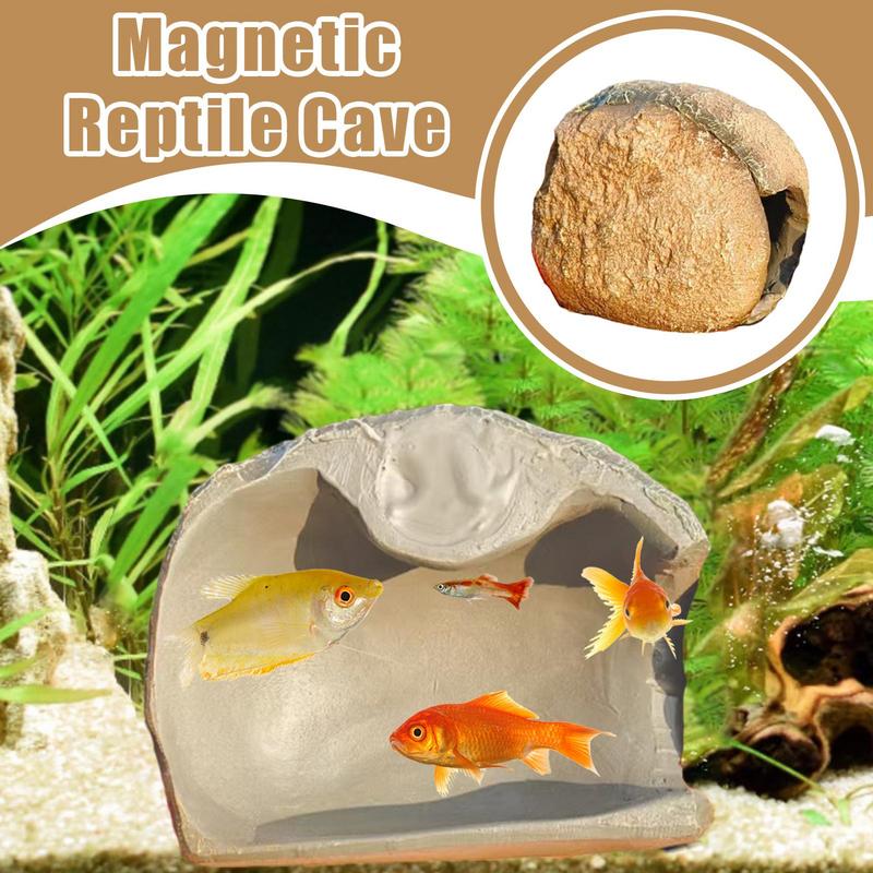 수족관 동굴 물고기 탱크 대피소 집 자기 분리형 물고기 - Aquarium Fish Hideout 리뷰 및 가격