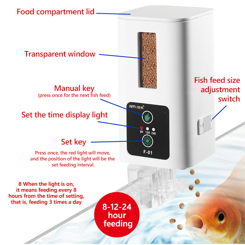 400ml 수족관 Automatische Feeder  - Aquarium Fish Feeder Automatic 리뷰 및 가격